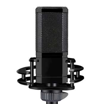 

Condenser Microphone Cardioid Active Noise Canceling Microphone Suitable for Computer, Recording, Live Broadcasting