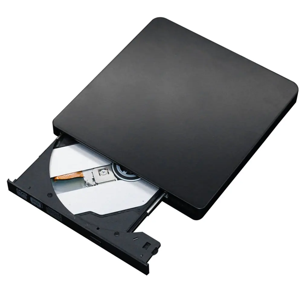 Внешнее портативное USB слот загрузки DVD CD RW привод горелки писатель USB 2,0 интерфейс для ноутбуков и настольных ПК и ноутбуков