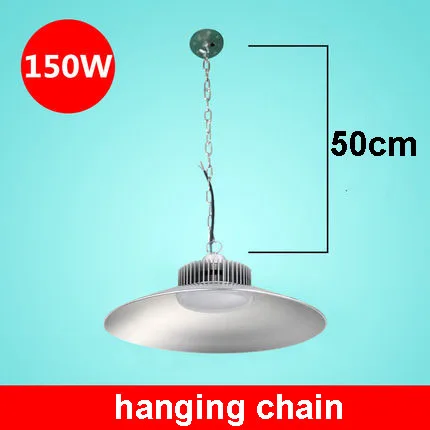 150W Hanger BSOD, со светодиодом High Bay Light E27 E40 гаражный светильник для цеха 40 Вт 60 Вт 80 Вт 100 Вт 150 Вт 200 Вт промышленное освещение для склада рынок factoy лампы - Цвет: 150W Hanger