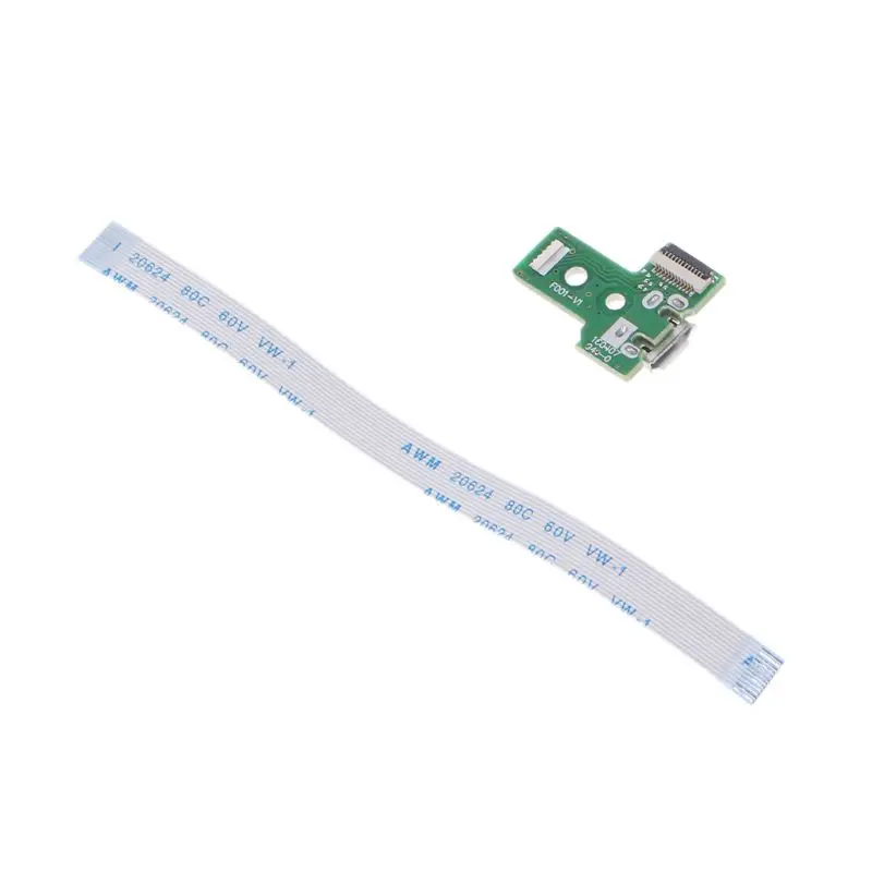 

USB Charging Port Board With 12 Pin Flex Cable For JDS-030 PS4 Controller