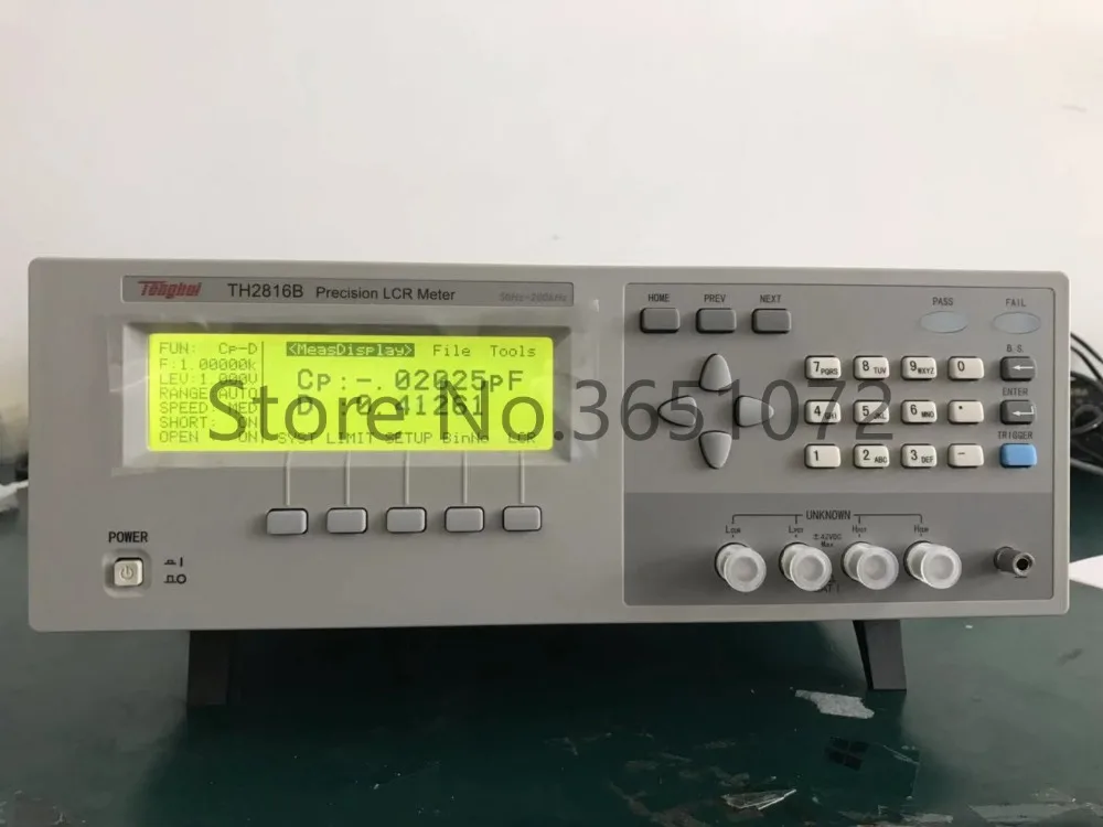 TH2816B RLC метр с 50 Гц-200 кГц Цифровой LCR метр 37 точек частоты