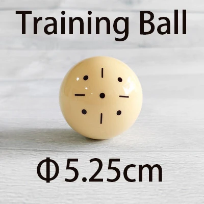 Бильярд Cueball снукер тренировочные шары 5,25/5,72 см SNK бассейн тренировочный мяч 1 шт - Цвет: Training Ball 5.25cm