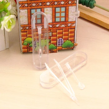 

1 Set Transparent Contact Lens Case Box Tweezers and Suction Stick for Eyes Care Tool Contact Lenses Case Travel Kit Tools
