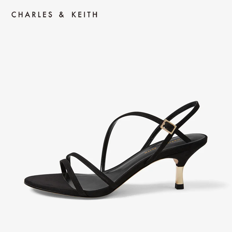 CHARLES＆KEITH Новинка на Весну и Лето2020 CK1-60361262Женские Босоножки Клип схождение Тонкий