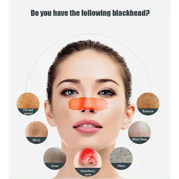 

black nose m ask b lackhead Remover Tearing-Type Face m ask Moisture Facial treatment Spot cleaner Facial Skin Care 2pcs 70