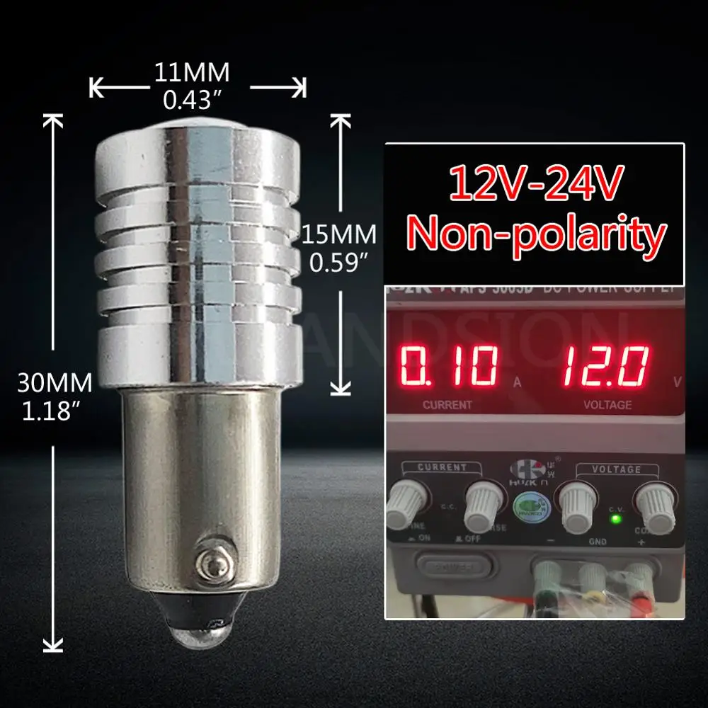 1 шт. 5 Вт белый BA9S BAY9S BAX9S 64132 H6W безошибочные светодиодный ные лампы для