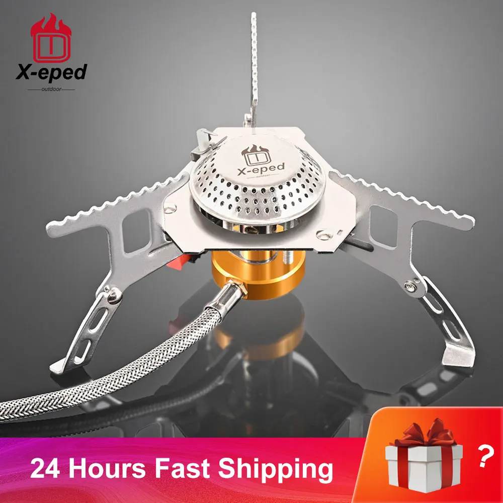 Backpacking Stove Tourist-Equipment Folding X-Eped Picnic Outdoor Portable Camping 