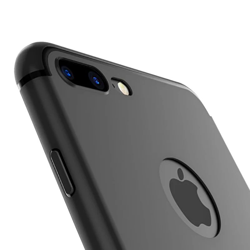 2017 Новый роскошный мягкий матовый чехол из ТПУ для iPhone 6 чехлы 6s plus SE силиконовый 7