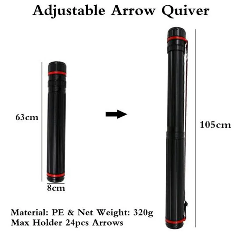 12pcs 32inch 700 Spine Mix Carbon Fiberglass Arrow With Adjustable Quiver For Outdoor Bow Hunting Shooting Archery Accessories