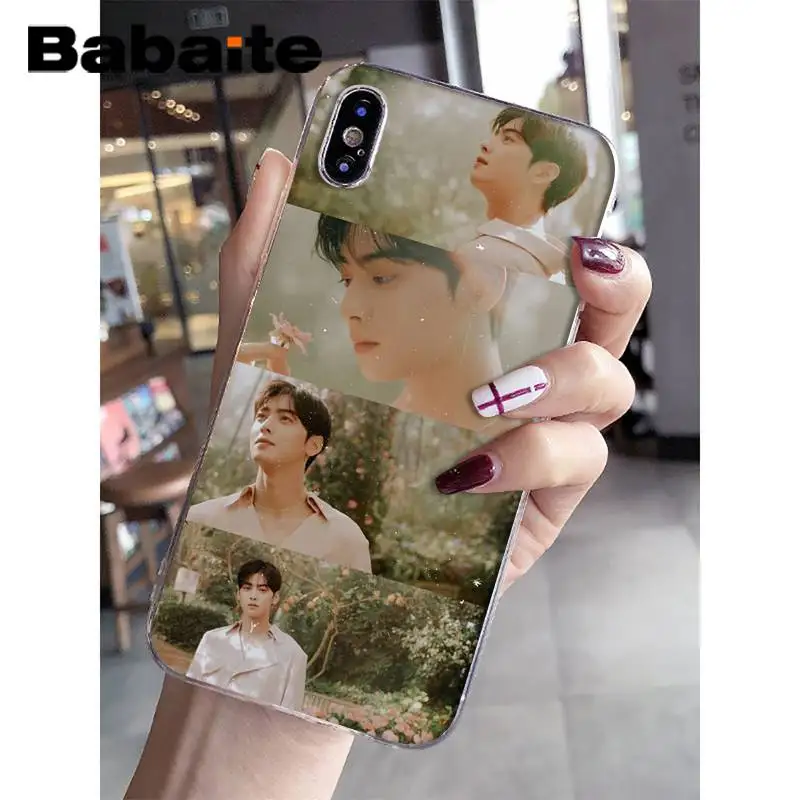 Babaite cha eunwoo корейский oppa окрашенный красивый милый чехол для телефона для iPhone 8 7 6 6S Plus X XS MAX 5 5S SE XR 11 11pro 11promax