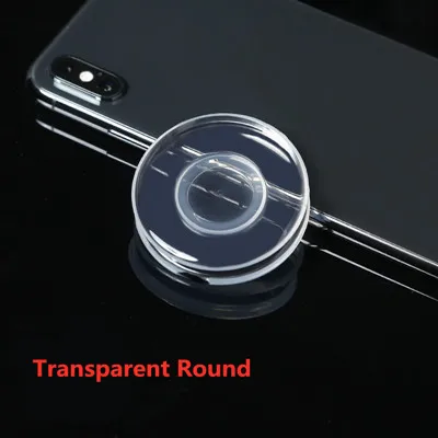 Transparent Round Универсальные Волшебные нано-наклейки без следа, волшебные нано-наклейки на каждый день, резиновые накладки, наклейки на стену для автомобиля, держатель для телефона, гелевая клейкая лента - Цвет: Transparent Round