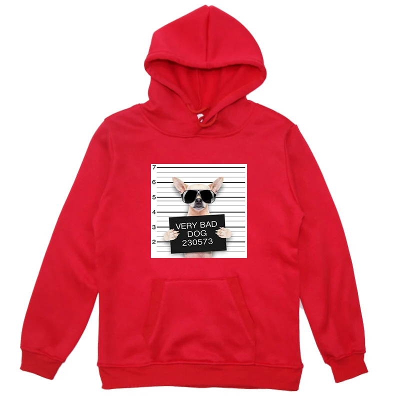 Очень Bad Dog/толстовка с длинными рукавами; осенне-зимняя толстовка унисекс; хлопковые толстовки для мальчиков и девочек; детская одежда унисекс