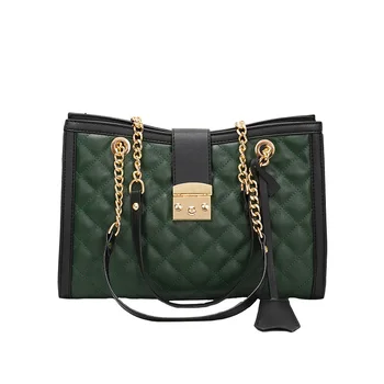 

2020 new PU leather chain crossbody Bag large capacity female messager bags luxury handbags women bags designer shoulder bag