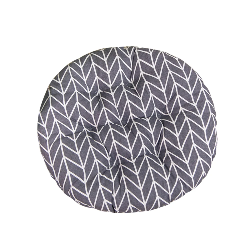 D Round Chiar Seat Cushion Printed Office Bar Chair Back Seat Cushions Sofa Pillow Buttocks Chair Cushion Home Office Decor - Цвет: D