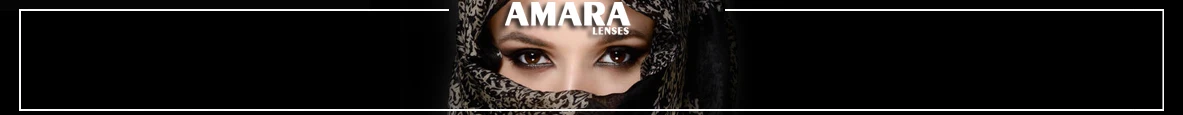 AMARA Colored Lenses Eyes 1Pair Yearly Colored Contact Lens For Eyes Beauty Contact Lenses Eye Cosmetic Color Lens Eye Makeup