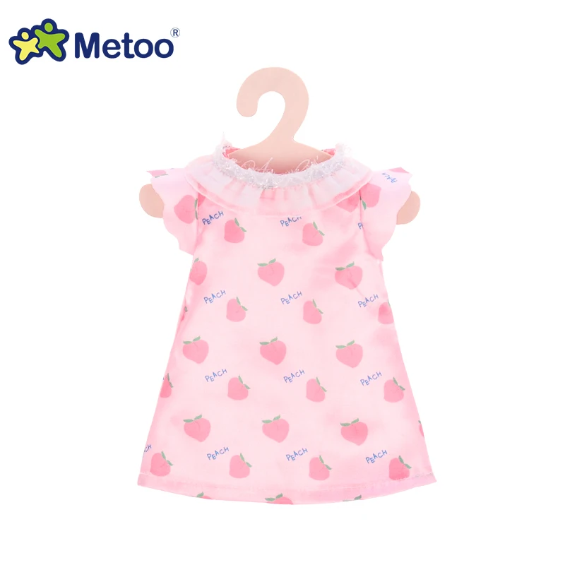 Metoo кукла Dressup Мягкие плюшевые игрушки мягкие животные для девочек детские милые Мультяшные кролик Анжела Дети Мальчики Рождество подарок на день рождения - Цвет: Яркий