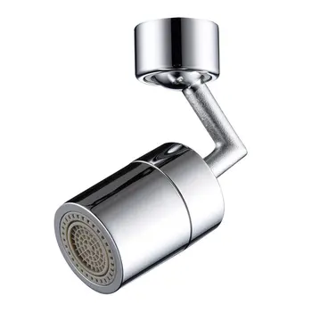 

720° Universal Rotary Filtration Splash Proof Faucet Big Angle Kitchen Sink Faucet Aerator Tap Sprayer Replacement