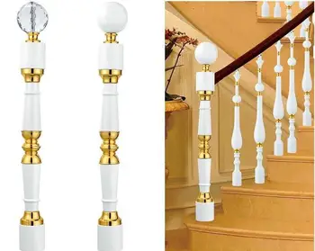 

Freeshipping Al-Mg alloy column Floor Mount Newel Post Aluminum Handrail Pole