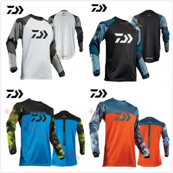 

2020 New Summer Dawa Fishing Sweatshirt Breathable Fishing Jersey Quick Dry Fishing Anti-uv Sun Protection Long-sleeve Clothing