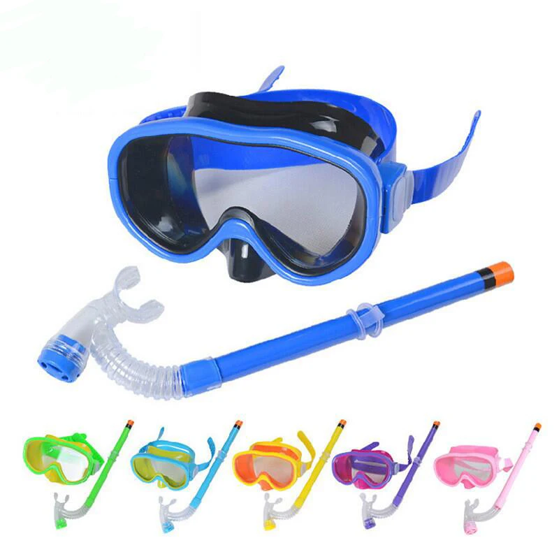 Унисекс, детская маска для подводного плавания, ныряния с дыхательной трубкой, набор для плавания, ming, подводное плавание, полусухая трубка
