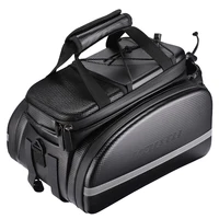 Fahrrad Stamm Tasche Hinten Sattel Rack Tasche Wasserdichte 35L Kapazität Gepäck Tasche Fahrrad Reise Doppel Seite Offen Tasche für Radfahren reise 1