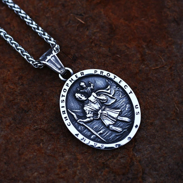 Aniu St Michael Necklace S925 Sterling Silver Saint Michael Medal Necklace  for Men Women Archangel Protection Amulet Talisman Pendant Catholic  Medallions Jewelry - Yahoo Shopping