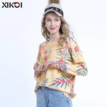

Autumn/Winter new loose digital print sweater