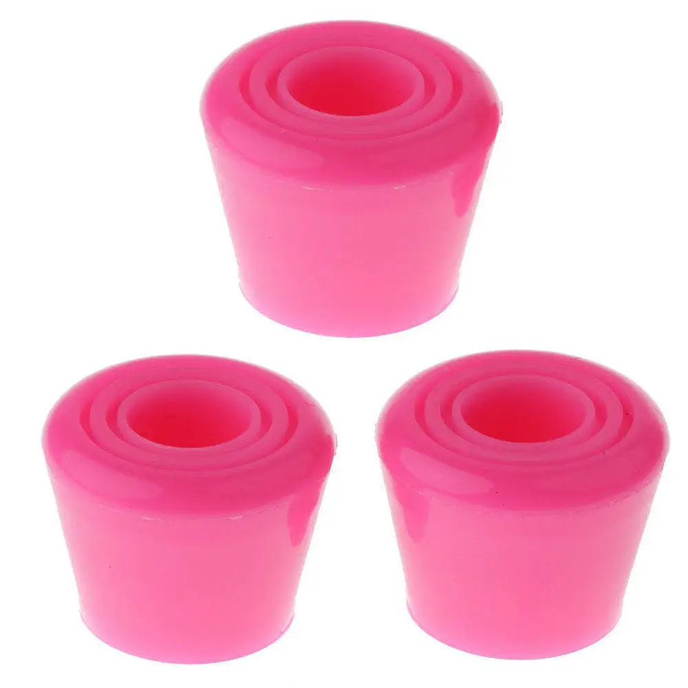4X Replacement Toe Stops for Outdoor Speed Roller Skates Quad Skates Black