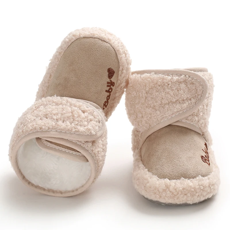 0-18M Boots For Newborn Baby Girl Snow Boots Winter Thermal Shoes Plush Ankle Boots Winter Baby Boys And Girls Thermal Shoes Hff9da7a8625e45dfbcee4afeff93f264h