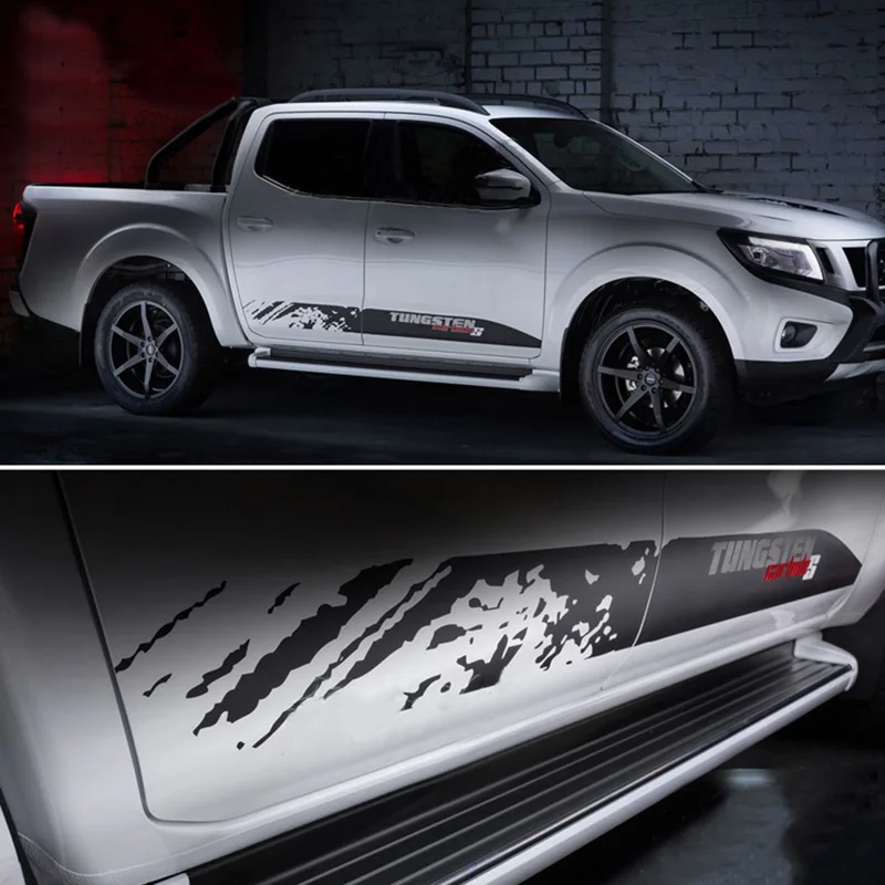 

Виниловая наклейка на юбку для Nissan Navara Tungsten Edition