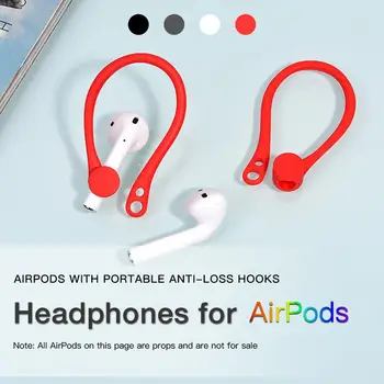 

Anti Lost Silicone Earhook For airpods i10 i9 i12 i7s Bluetooth Wireless earphones Accessories Sport Anti-Drop Silicone ear hook