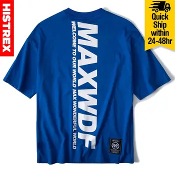 

HISTREX Fashion 2019 100% Cotton Streetwear Tee Printed Men T Shirt O Neck Plus Size Brand Clothing Homme Harajuku Male 1805V#