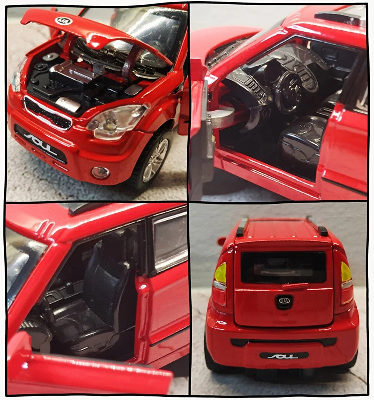 2021 KIA Soul 1:32 Ölçekli Model Araba