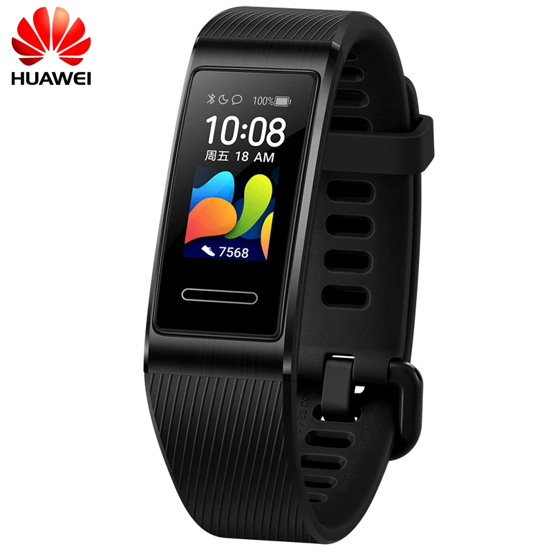 Material de Metal à Prova Sensor de Freqüência Original Huawei Banda Relógio Inteligente Gps Amoled 0.95 Metal Dwaterproof Água Nadar Cardíaca Touchscreen Trilha Sono 4 Pro - Image 4