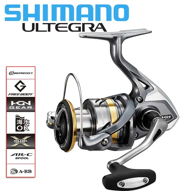 $US $103.00 SHIMANO Fishing reel ULTEGRA Spinning reel 1000HG/2500HG/C3000HG/4000XG/C5000XG 6.0/6.2:1 Waterproo
