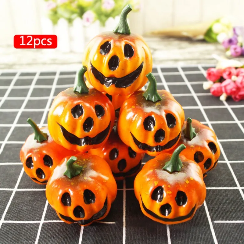 

Artificial Pumpkins Creative Lifelike Simulation Artificial Pumpkins Festive Wedding Halloween Party Home Decoration