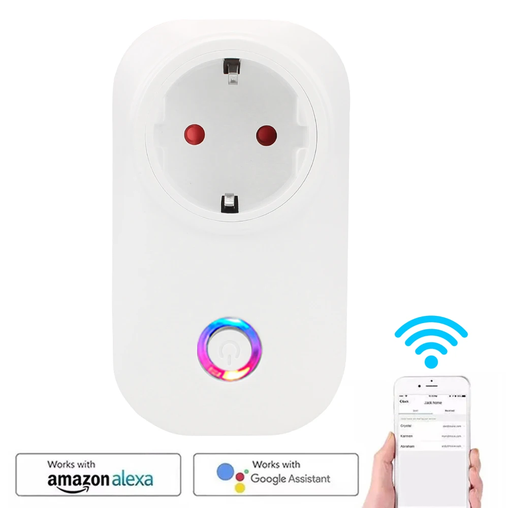 fi inteligente controle remoto temporizador alex 10a