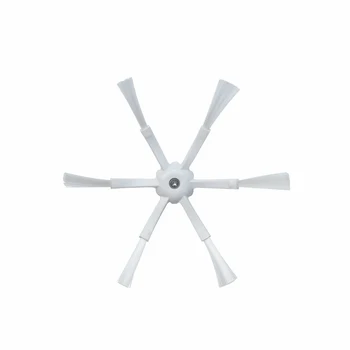

4pcs Vacuum Sweeper Soft Silicone Bristle Side Brushes Set For Xiaomi Roborock E25 C10 S6 T6 E2 E35 Household Appliances Parts