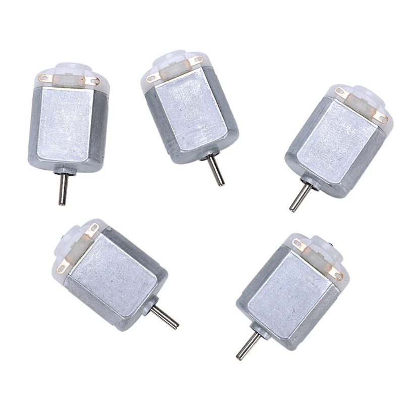 DC1-6V/3 V 17000-18000 об/мин микро мотор для автомобиля модели игрушки, 5 шт