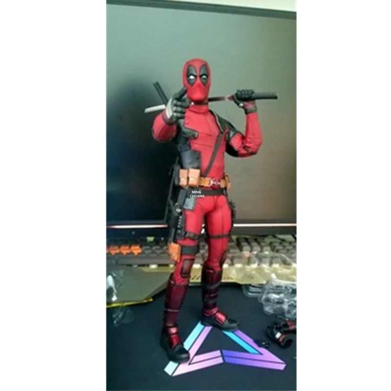 1" MMS490 статуя X-men Дэдпул 1/6 масштаб бюст анти-герой полная длина портрет двойное лезвие GK фигурка игрушка коробка 30 см V1099