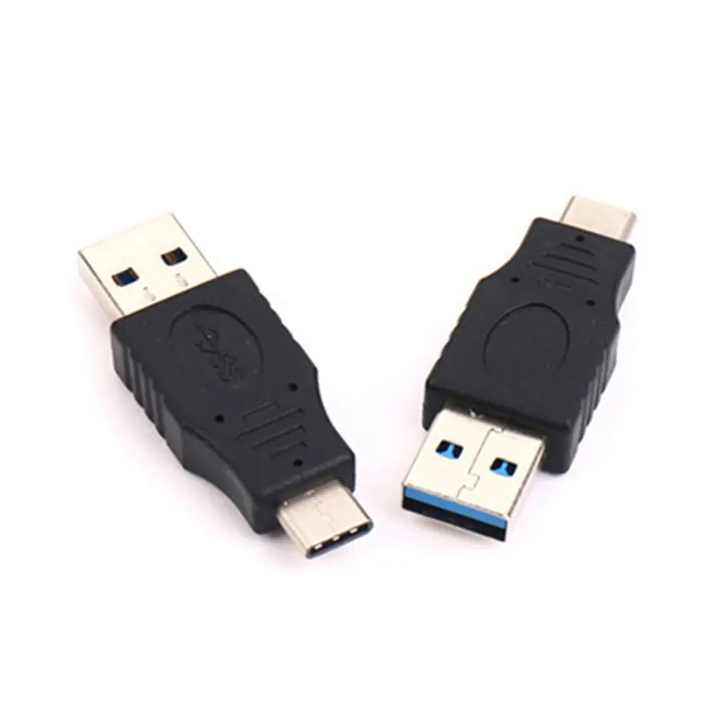 2 шт./лот, портативный мини-USB-C 3,1 type C с штекером на USB 3,0 type A с штекерным портом, адаптер-конвертер, хорошая производительность