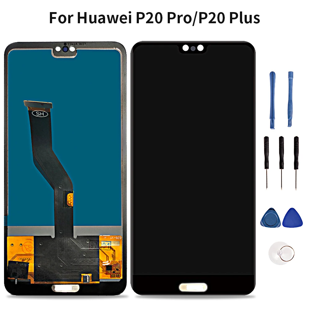 

Lcd For Huawei P20 Pro Lcd Display 1080*2240 Touch Screen Digitizer Assembly For Huawei P20 Plus lcd CLT-AL01 CLT-L29 CLT-L09 04