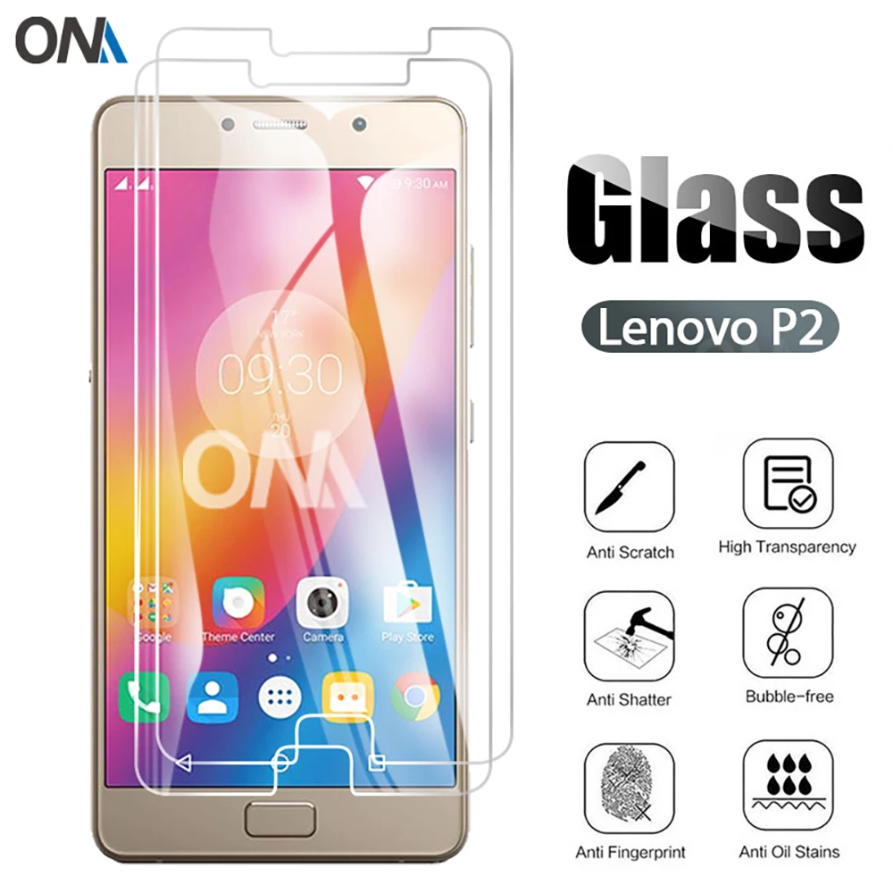 2 шт./лот 2.5D 0 26 мм 9H Премиум Закаленное стекло для Lenovo Vibe P2 Защитная пленка