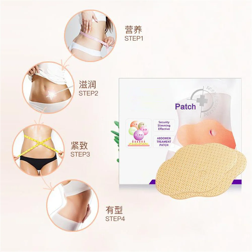 10PCS/50PCS Fat Burning Patch Belly Slim Patch Abdomen Slimming Diet Belly Weight Loss Slimming Stickers For Stomach