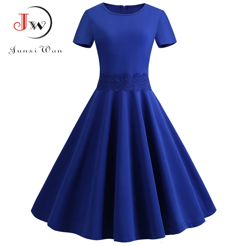 2019 летнее платье женское тонкое элегантное кружевное винтажное с коротким