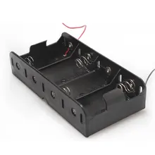 *#Best Price 200pcs/lot MasterFire Black Plastic 4 x 1.5V D Wired Spring Loaded 1.5V D Size Battery Batteries Case Box Holder Cover *#Best Price 200pcs/lot MasterFire Black Plastic 4 x 1.5V D Wired Spring Loaded 1.5V D Size Battery Batteries Case Box Holder Cover