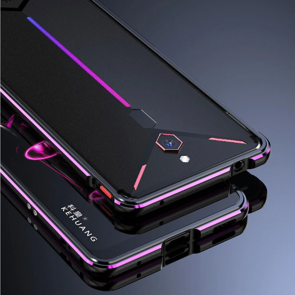 Для zte nubia red magic 3 чехол Роскошный глянцевый алюминиевый бампер чехол для nubia red magic3 крышка глобальной версии металлическая рамка