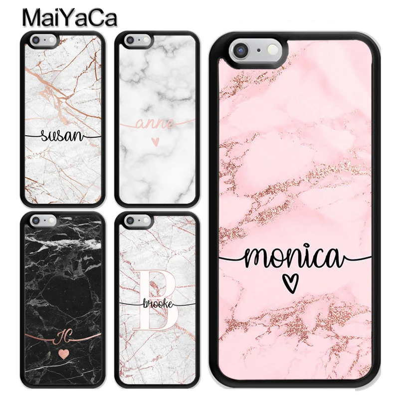 Personalised rose gold phone case Clearance