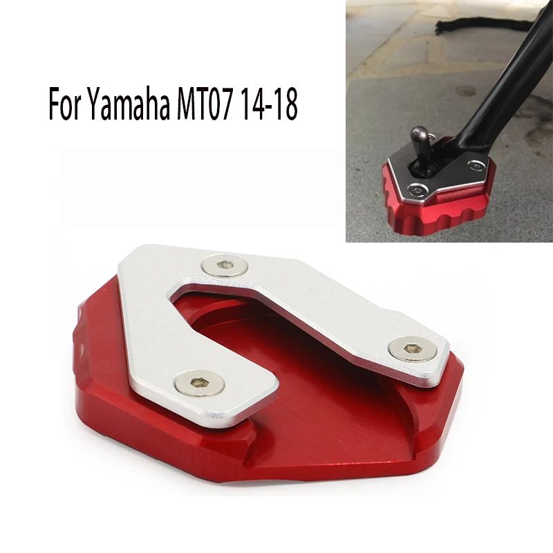 Боковая подставка для мотоцикла, увеличивающая удлинитель для Yamaha MT-07 Tracer 700 XSR700 FZ-07 мото-клетка MT07 FZ07