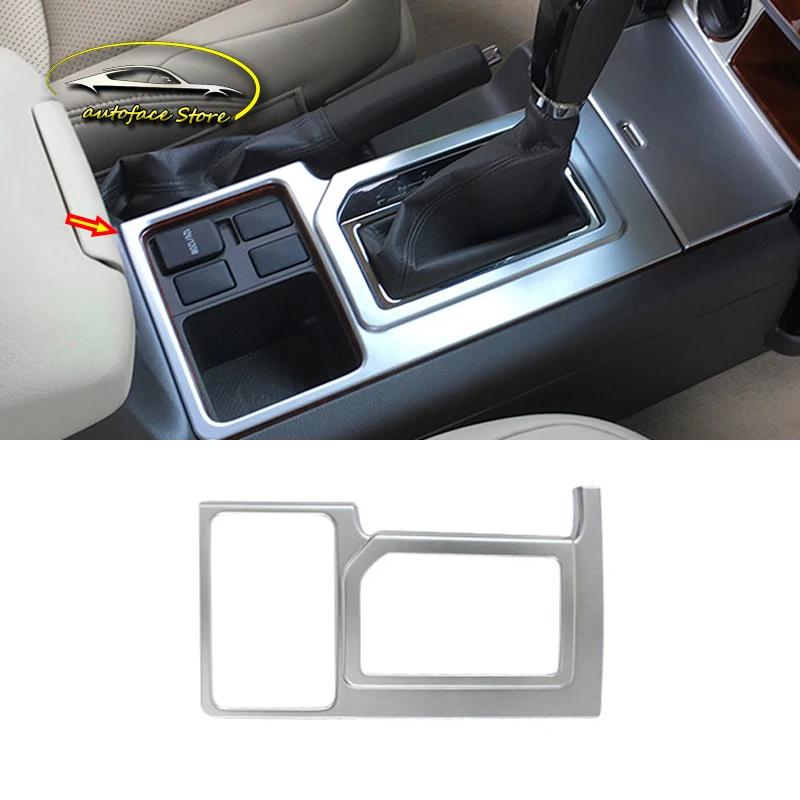 ABS хромированный для Toyota Prado 2010 2011 2012 2013 2014 2015 2016 2017 ручка переключения рулевого